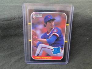 116. 1987 Donruss Greg Maddux Rooki...