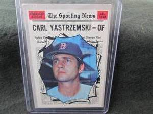 127. 1970 Topps Carl Yastrzemski Ca...