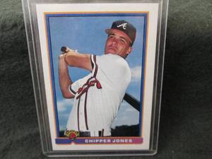 133. 1991 Bowman Chipper Jones Rook...
