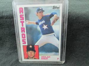 137. 1984 Topps Nolan Ryan Card...