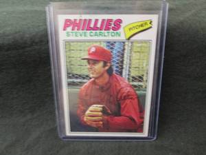 139. 1977 Topps Steve Carlton Card...