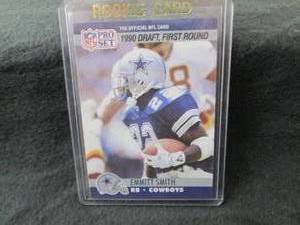 155. 1990 Emmitt Smith Pro Set Rook...