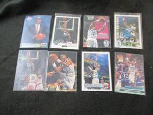 164. 8 Alonzo Mourning Rookie Cards...