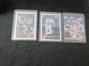 166. 3 Mike Piazza Rookie Cards...
