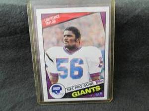183. 1984 Topps Lawrence Taylor Car...