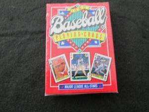 197. 1991 Baseball Playing Cards...