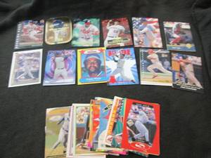 198. 40 Baseball Insert Cards...