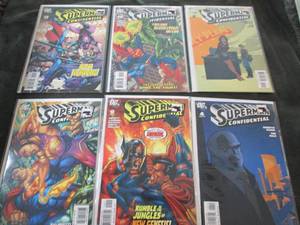 201. 6 Superman Comic Books...