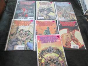 203. 7 Manifest Destiny Comic Books...