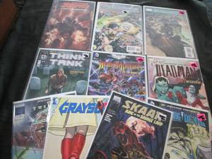 204. 10 Comic Books...