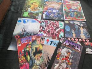 208. 10 Comic Books...