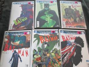216. 6 Batman Comic Books...
