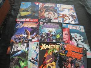 222. 10 Marvel Comic Books...