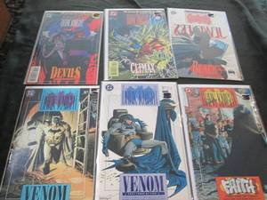 227. 6 Batman Comic Books...