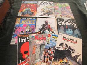 229. 10 Comic Books...