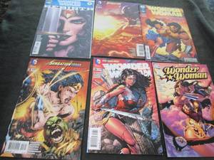 235. 6 Wonder Woman Comic Books...