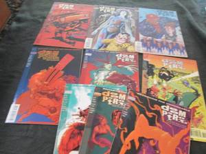 238. 9 Doom Patrol Comic Books...