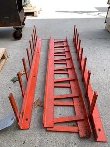 lot 61 image: Steel Racks