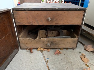 lot 528 image: Wood Tool Storage
