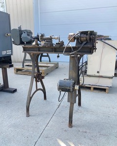 lot 51 image: Antique Engine Lathe