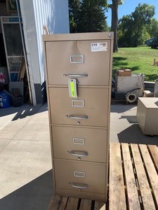 lot 824 image: File Cabinet