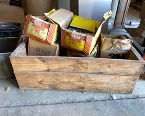 lot 904 image: Crate Of Nails