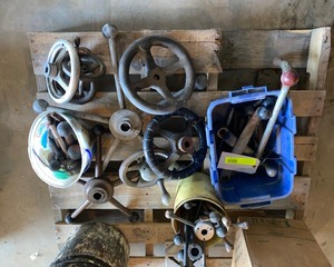lot 135 image: Hand Wheels and Levers
