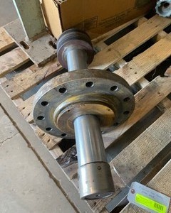 lot 217 image: Chrome Press Shaft, Piston, Head