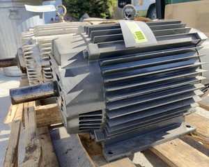 lot 419 image: 20 HP Electric Motor