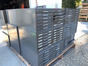 lot 807 image: Tooling Storage Cabinets, Qty 3