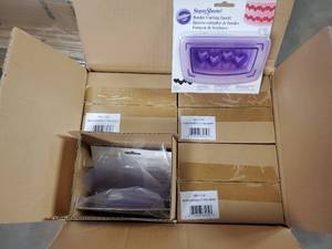 lot 25 image: Pallet of 1440 New Wilton Sugar Sheets Cutting Insert - Hearts - Retail value $11,649