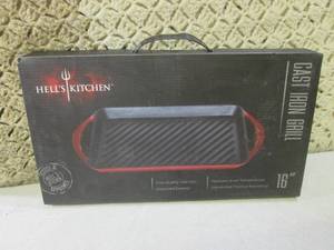lot 23 image: (F-0) Hells Kitchen 16 Cast Iron ...