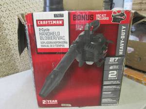 lot 95 image: (RM1) Craftsman 2-Cycle Handheld Bl...