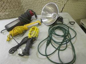 lot 96 image: (RM4) Assorted Work Lights and Powe...