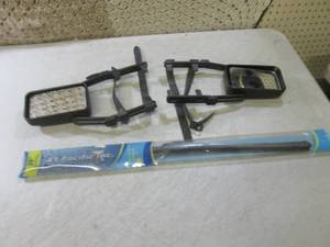 lot 110 image: (EC1) Pair Strap On Tow Mirrors and...