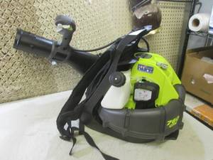 lot 156 image: (EW6) Ryobi Backpack Blower Motor S...