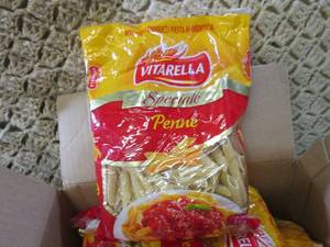 lot 309 image: (B-3) 8 Bags Penne Noodles 17.6oz P...
