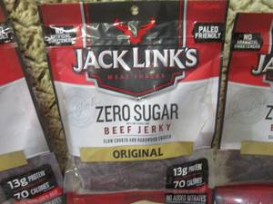 lot 316 image: (B-2) 6 Bags Jack Links Zero Sugar ...