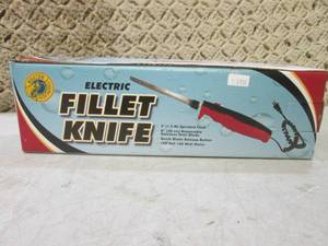 lot 188 image: (CSB) Electric Fillet Knife New...