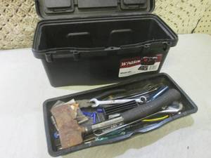 lot 217 image: (EC1) 16 Plastic Stack-On Tool Box...