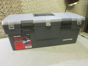 lot 223 image: (RM5) Craftsman 26 Clear Top Tool ...