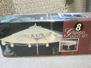 lot 260 image: (RM4) 8 Light Gazebo Light Set...