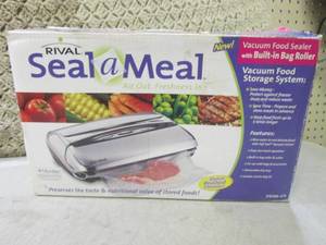 lot 268 image: (CSB) Rival Seal A Meal Vacuum Food...