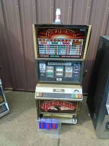 Gold Rush slot machine for parts or repair. As shown.