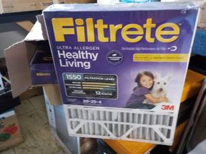 2 Filtrate 20 x 25 x 4 Filters...