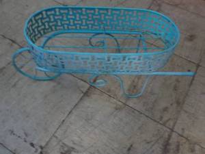 Aqua Metal Wagon Planter 22 x 7...