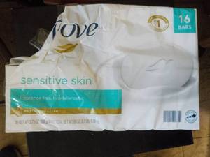 12 Bars Dove Soap...