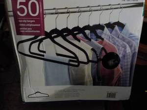 Case of 50 Non Slip Hangers...