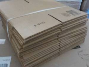 25 Boxes 10 x 8 x 8...