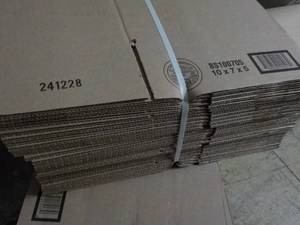 25 Boxes 10 x 7 x 5...